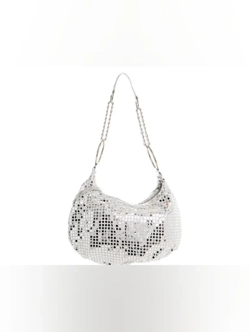 Bling Sequin Shoulder Bag (Silver 🩶)